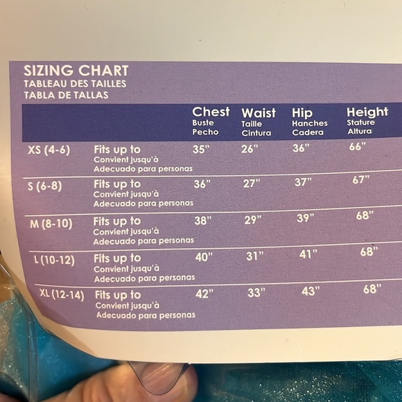 Women’s Arabian princess costume size small - Picture 5 of 5